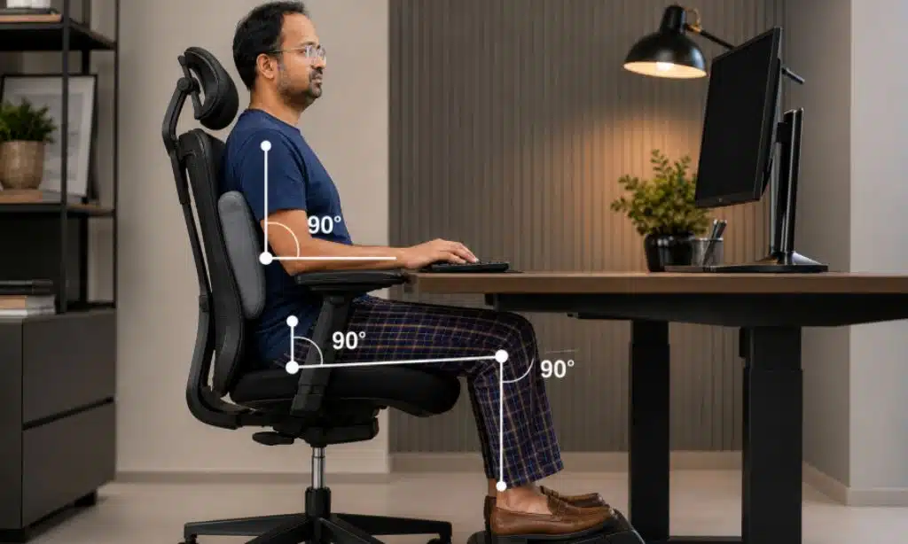 DIY Ergonomic Home Office Setup