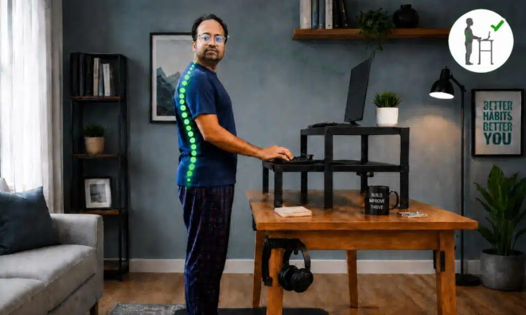 DIY Ergonomic Home Office Setup