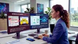 It Replaces High-Risk Screen Scraping with Secure APIs