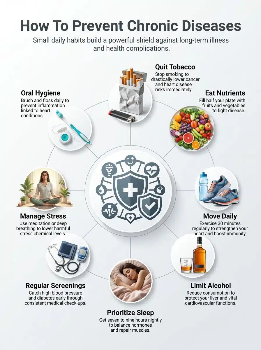 Key Lifestyle Changes to Chronic Disease Prevention