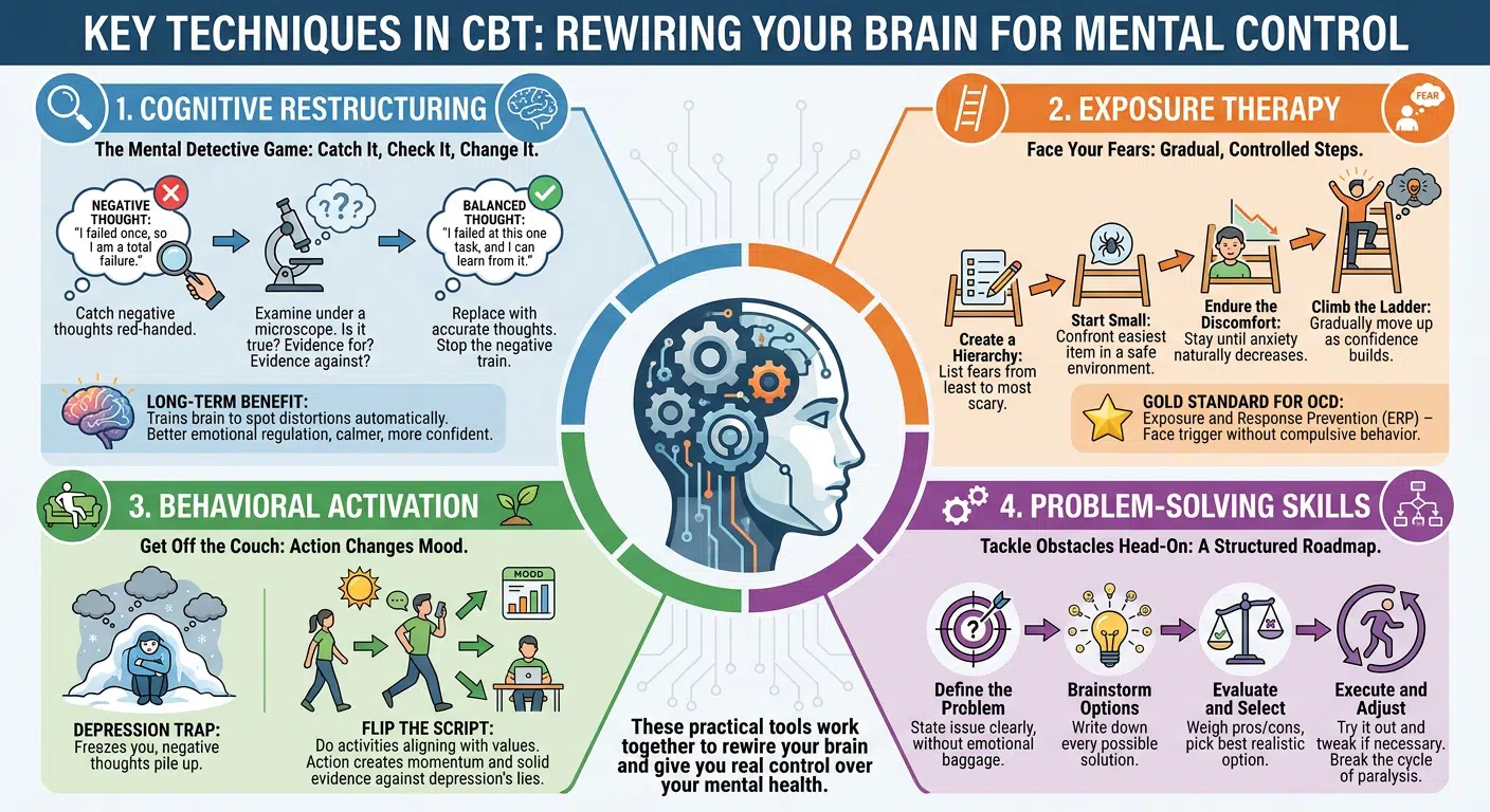 Key Techniques in Cognitive Behavioral Therapy