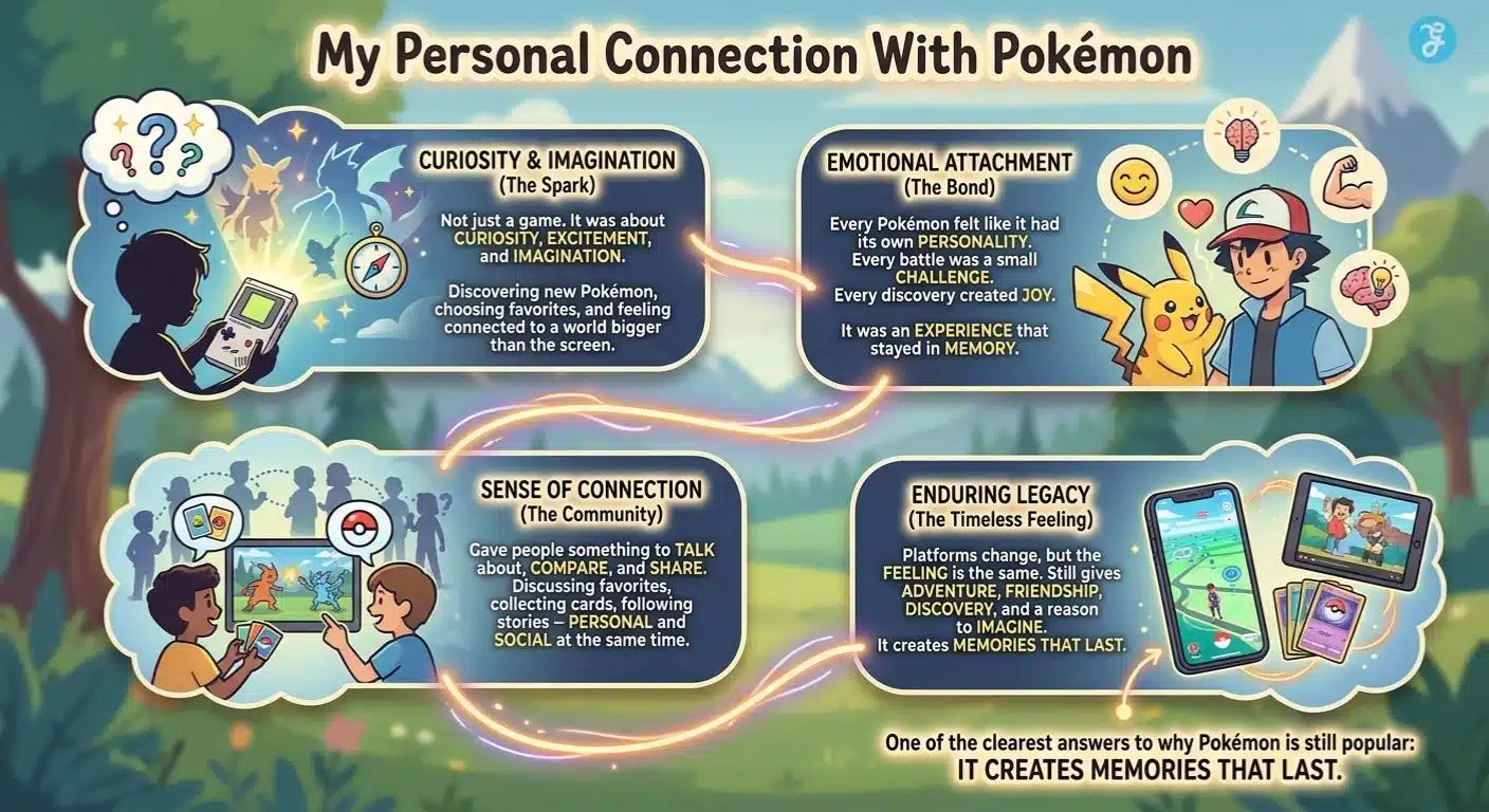 My Personal Connection With Pokémon- why is pokemon still popular