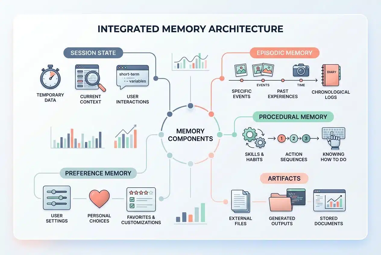 Persistent memory for long-term learning