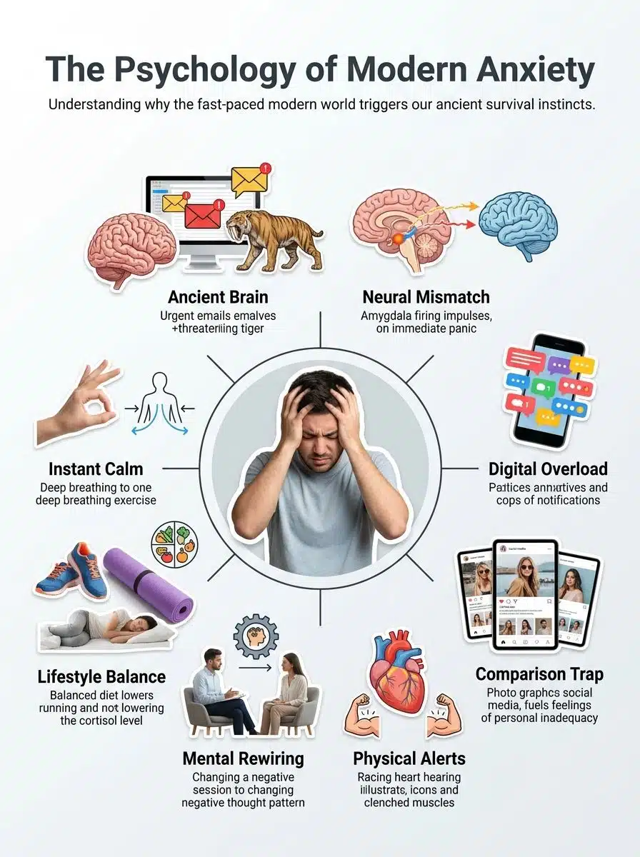 Psychology of Anxiety Why Modern Life Makes Us Anxious