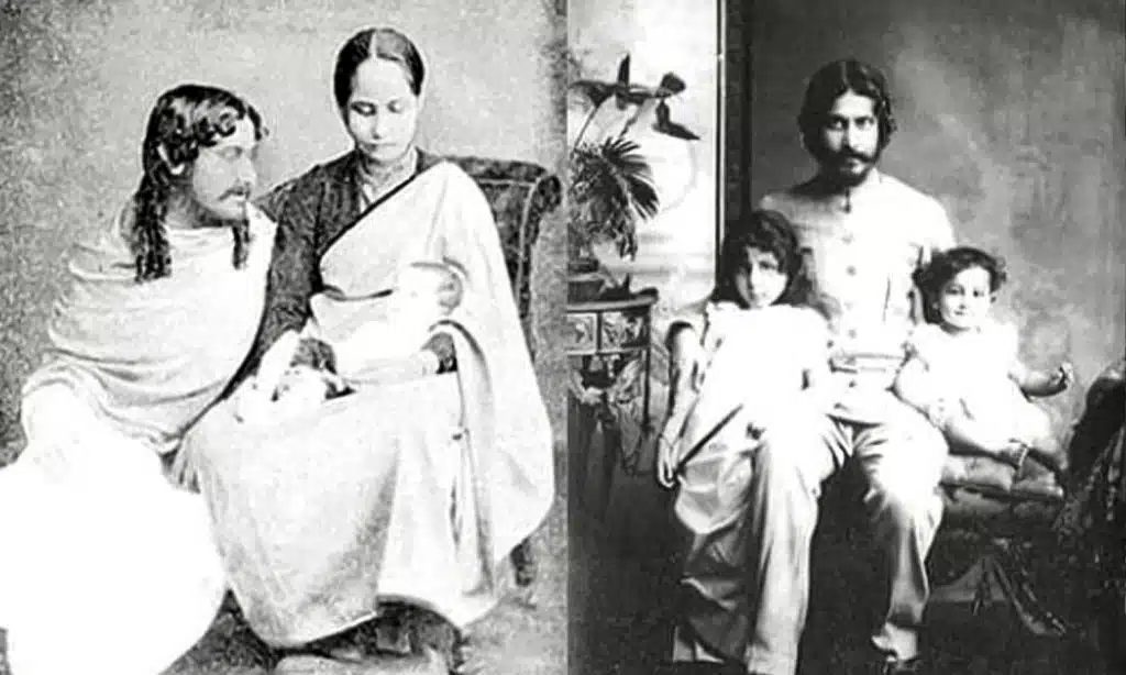 Rabindranath Tagore and Mrinalini Devi