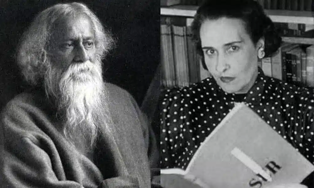 Rabindranath Tagore and Victoria Ocampo