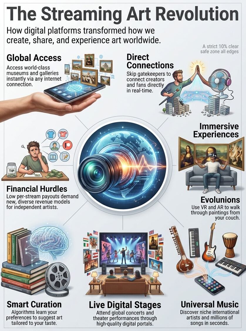 Streaming Impact on Art