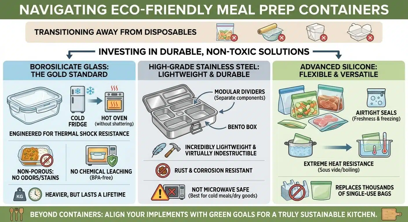 Sustainable Meal Prep- Navigating Eco-Friendly Meal Prep Containers