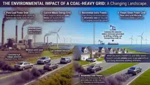 The Environmental Impact on a Coal-Heavy Grid