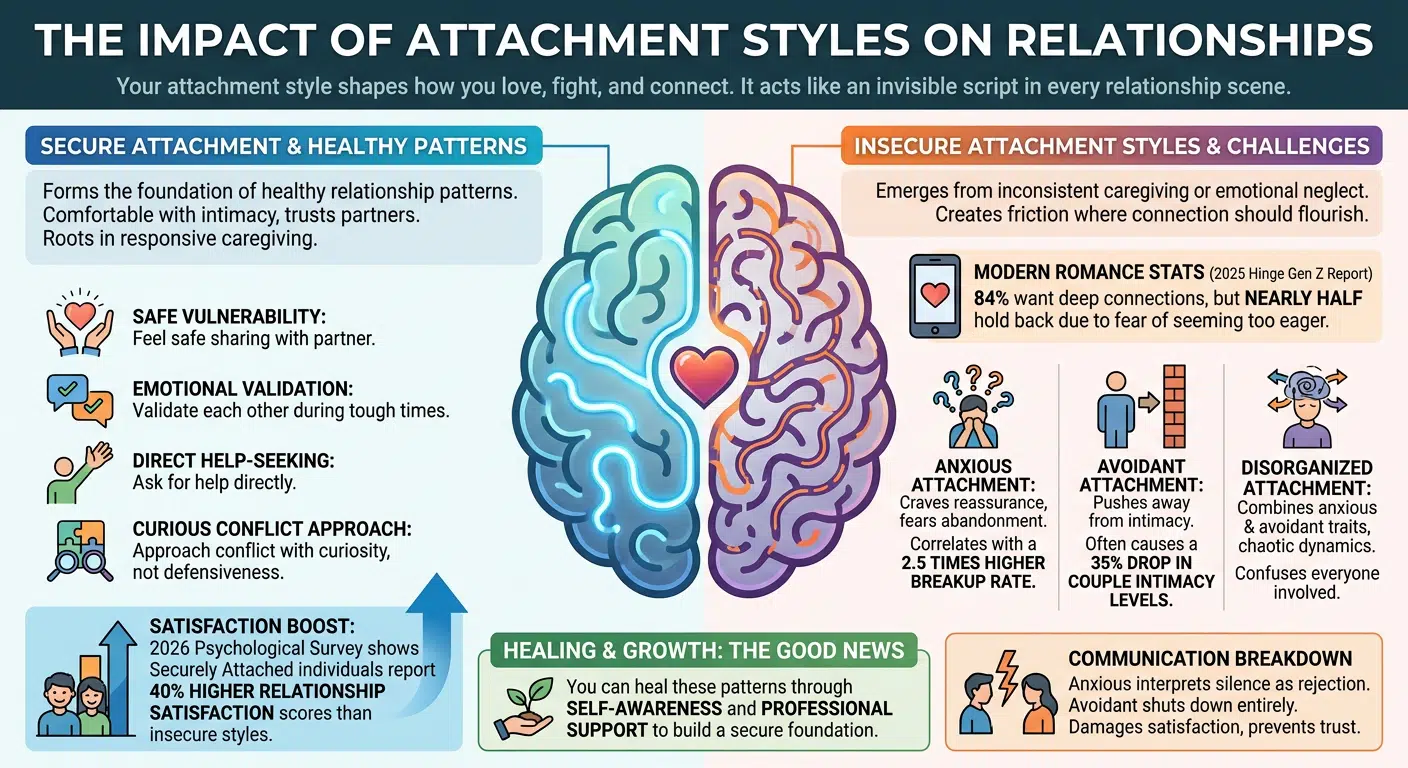 The Impact of Attachment Styles on Relationships