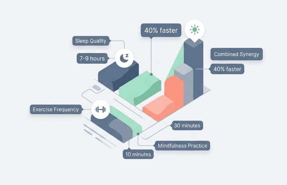 The Role of Sleep, Exercise, and Mindfulness- neuroscience of habit formation