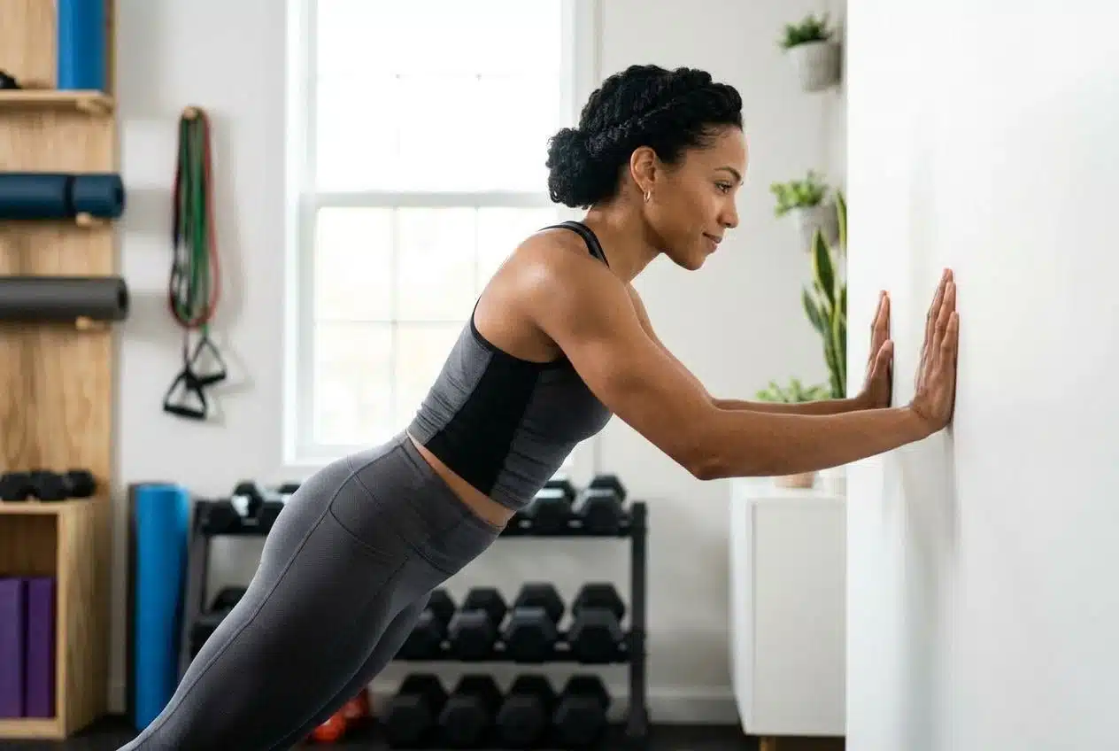 The Wall Push-Up and Upper-Body Starter
