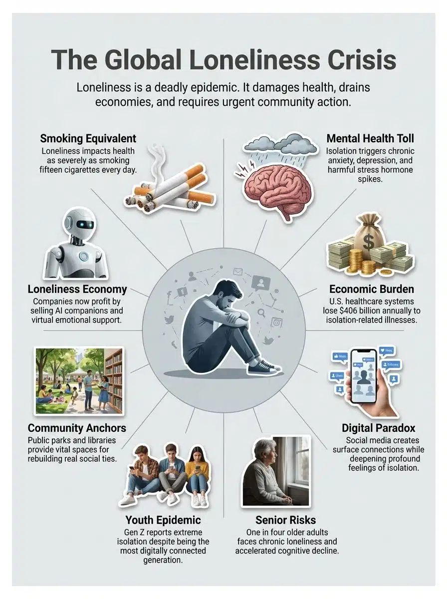 Understanding Loneliness Economy A Global Public Health Crisis