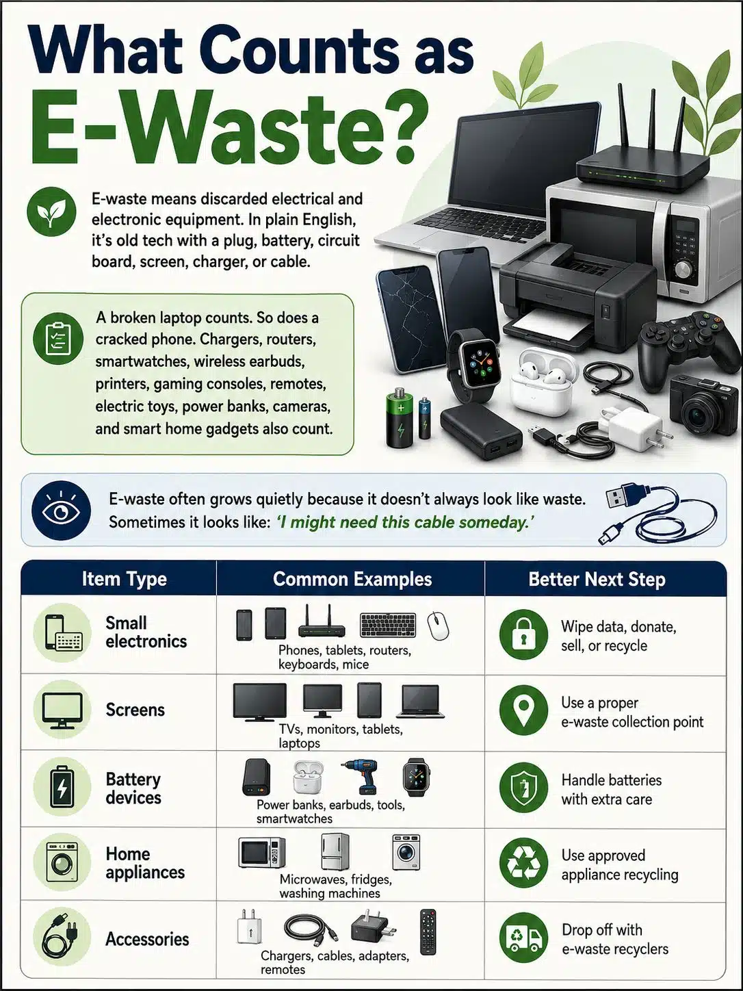 What Counts as E-Waste