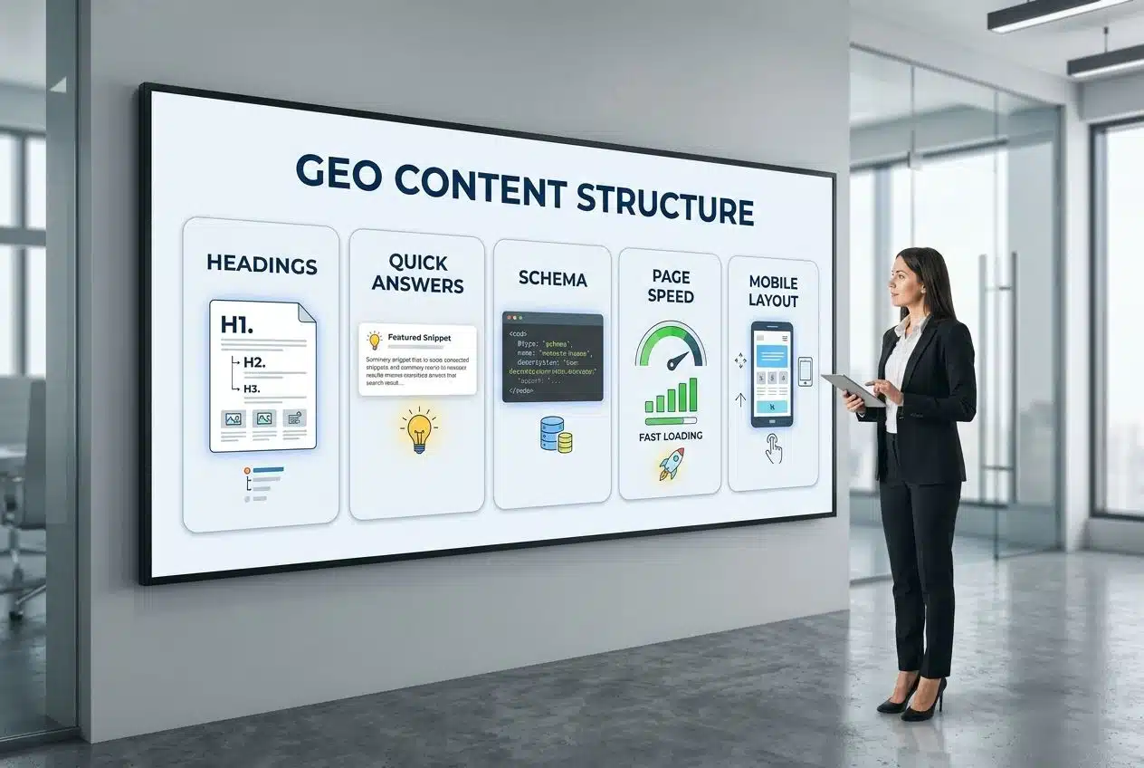 What Is GEO Content Structure in Writing