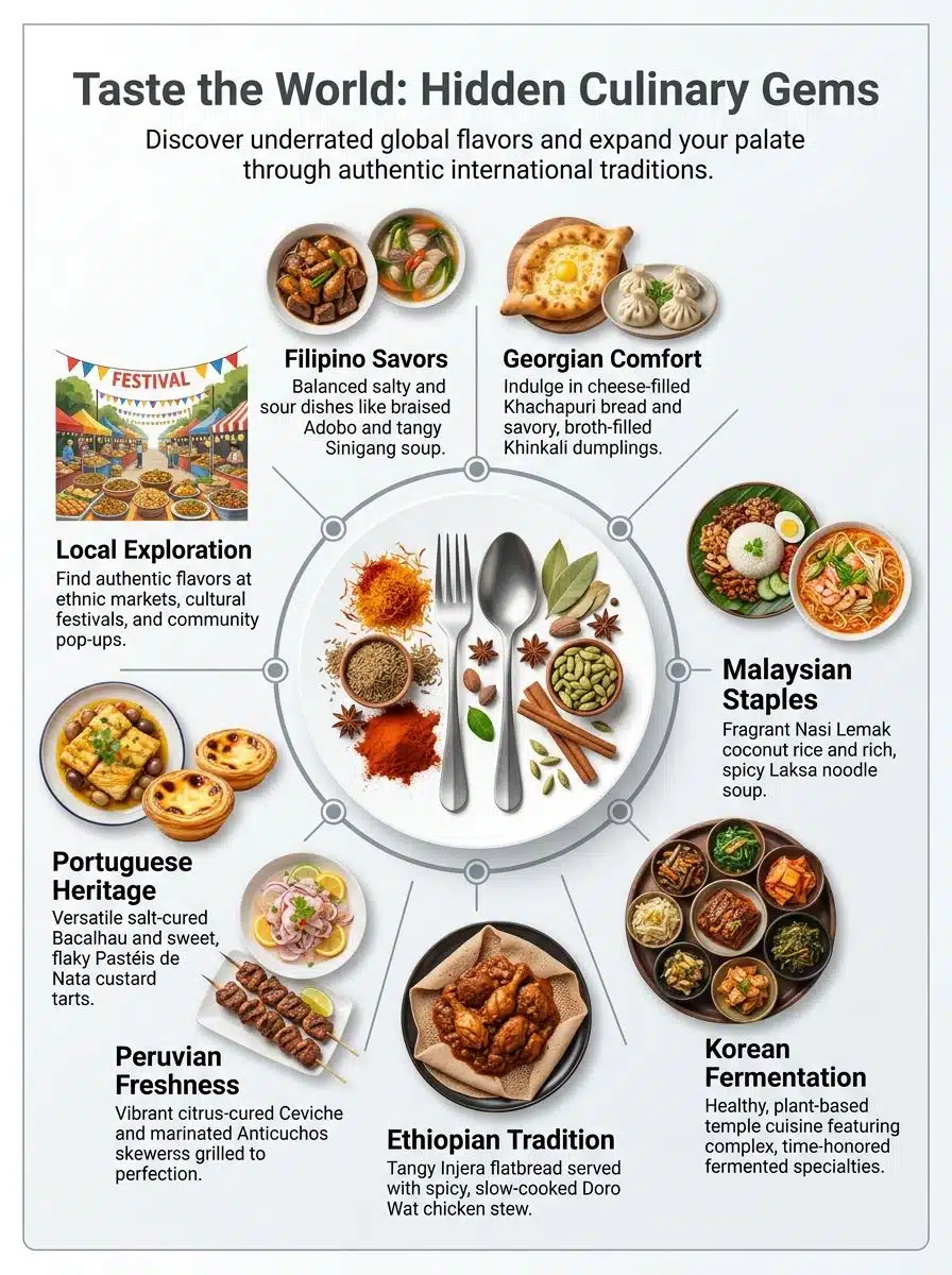 Why Explore Lesser-Known Global Cuisines