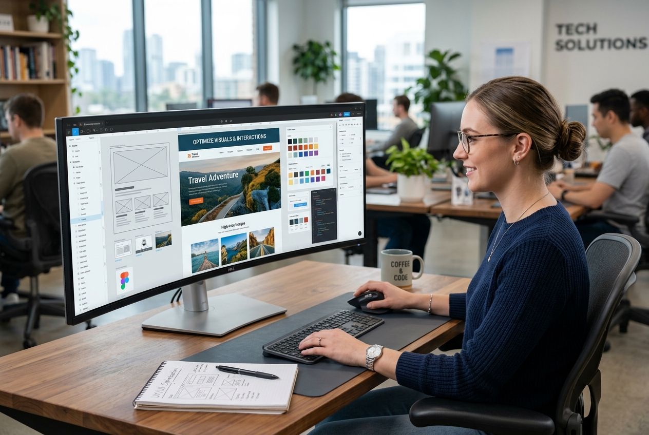 adding visuals to maintain geo content structure
