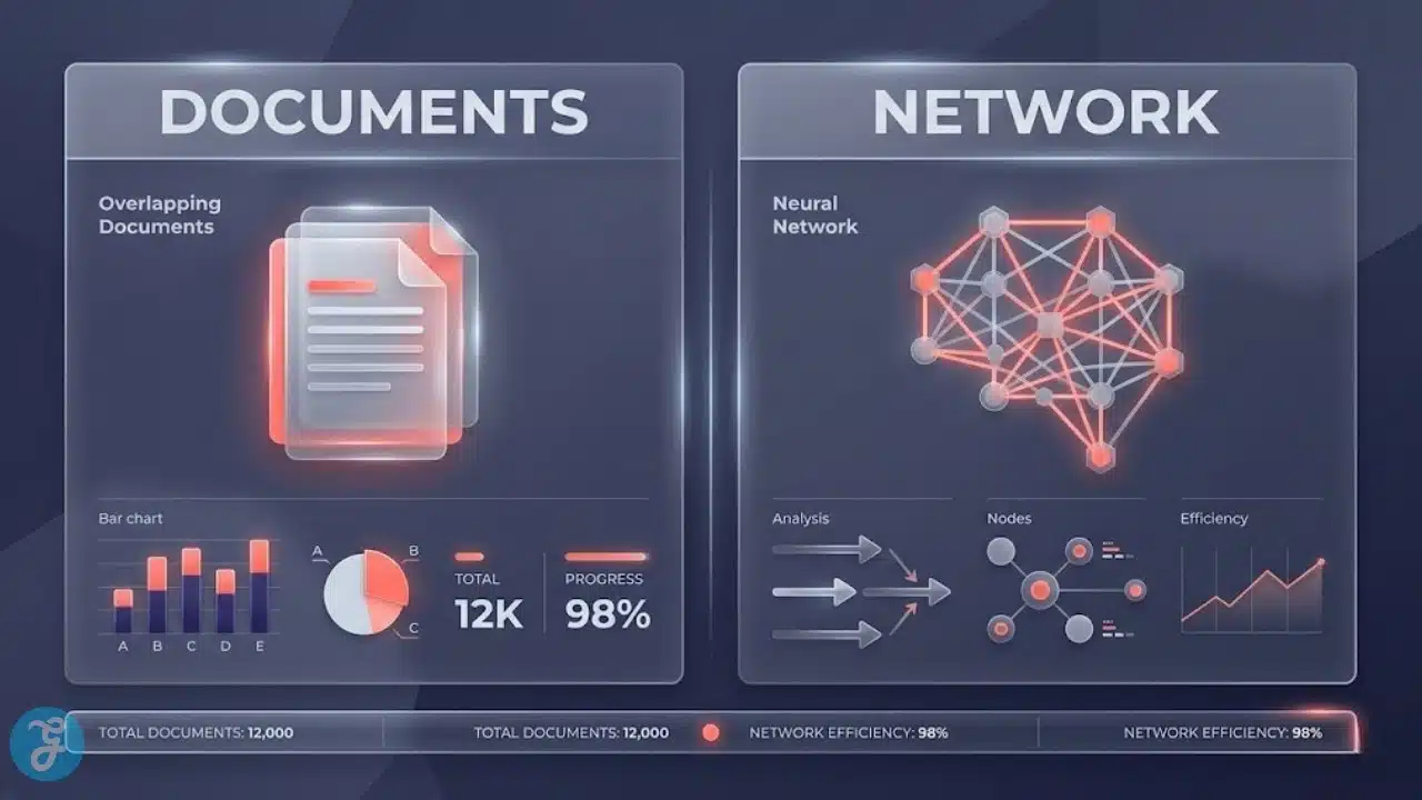 Infographic comparing traditional text matching with modern AI detection algorithms.