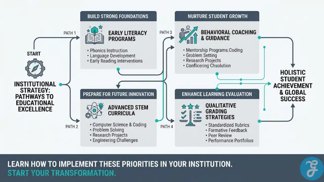 Decision tree for selecting an AI tutoring assistant based on institutional requirements.
