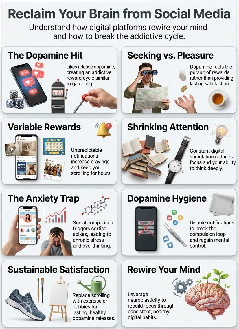 dopamine loop- The Science Behind How Social Media Is Rewiring Our Brains