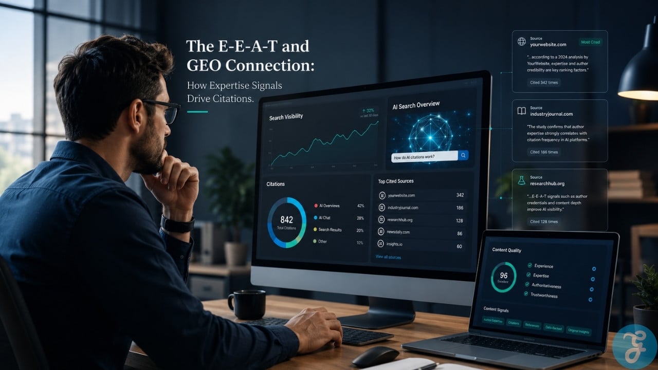 E-E-A-T and GEO Connection