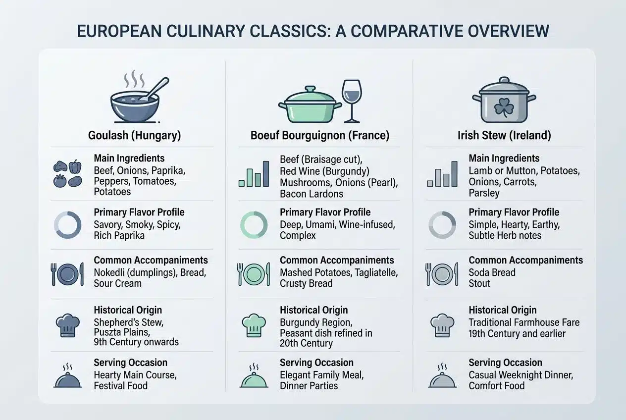 global cuisines- Hungarian Culinary Art Goulash and Lángos