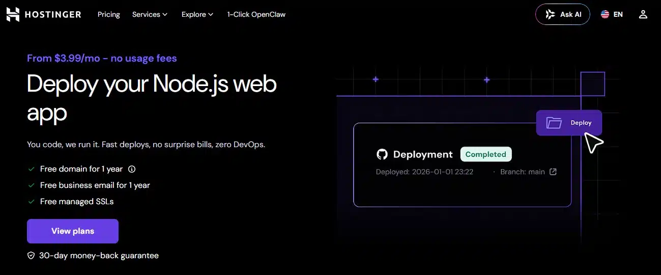 hosting.com: Best for Speed-Focused Users