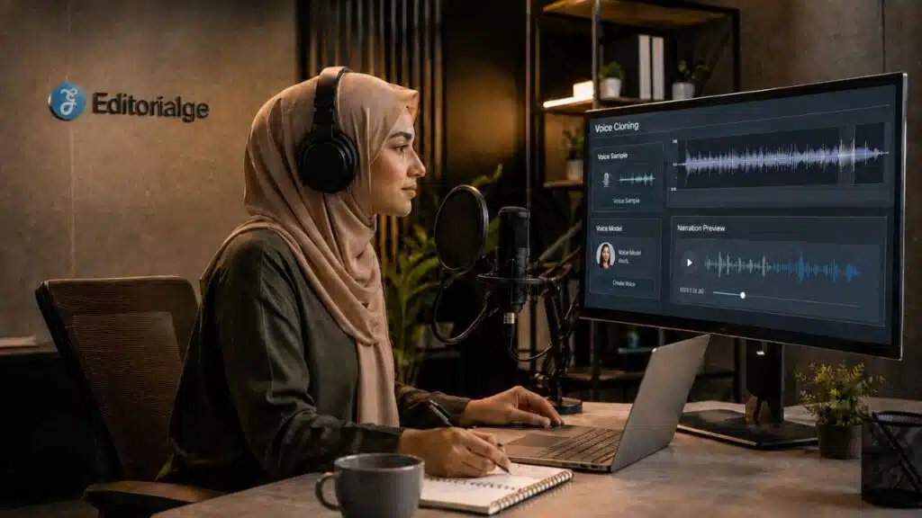 how AI voice cloning works