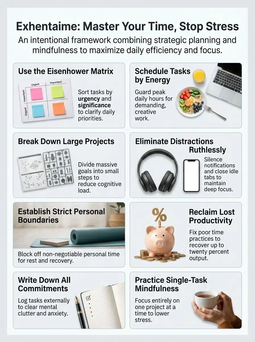 infographic-Exhentaime-How-Time-Management-Improves-Productivity-And-Reduces-Stress