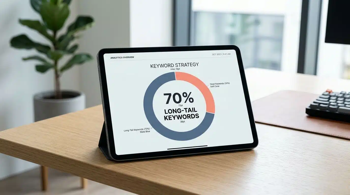 long-tail-keywords-donut-chart