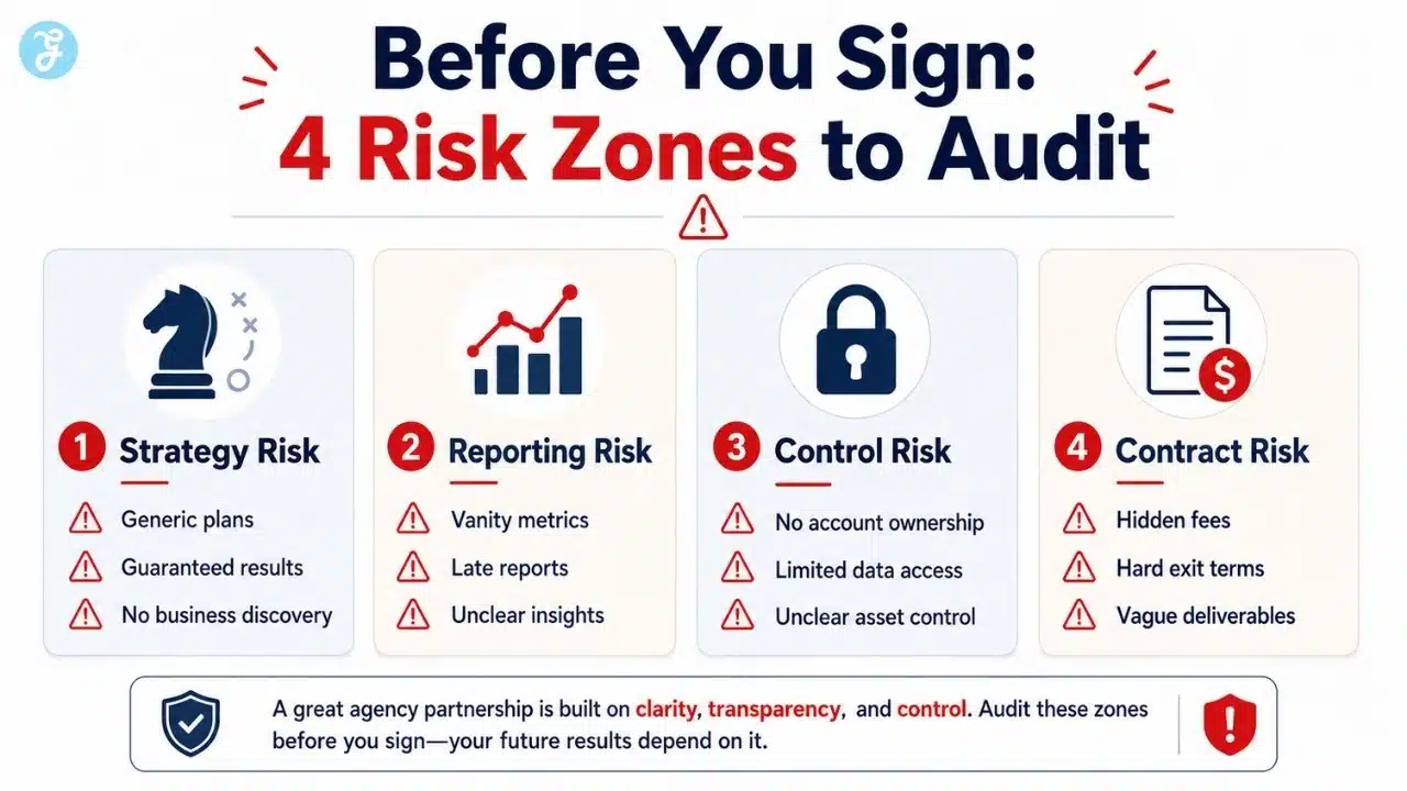 Marketing agency risk zones to audit before signing