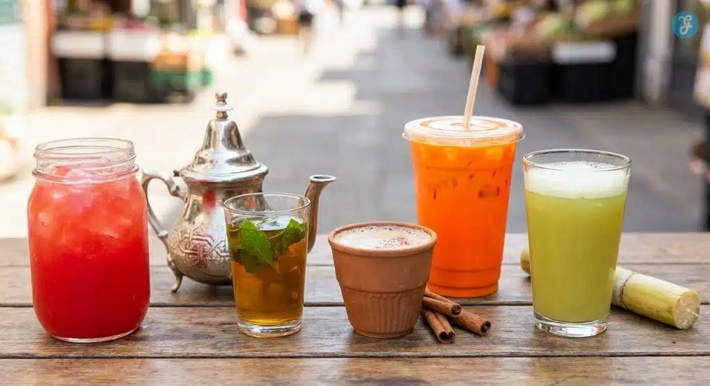 popular global street foods: popular drink world Legendary Thirst Quenchers