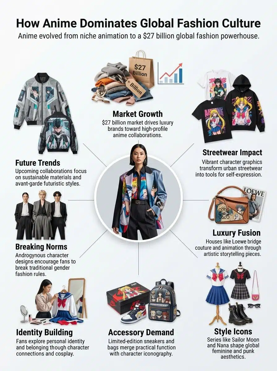 rise of Anime In Global Fashion And Culture