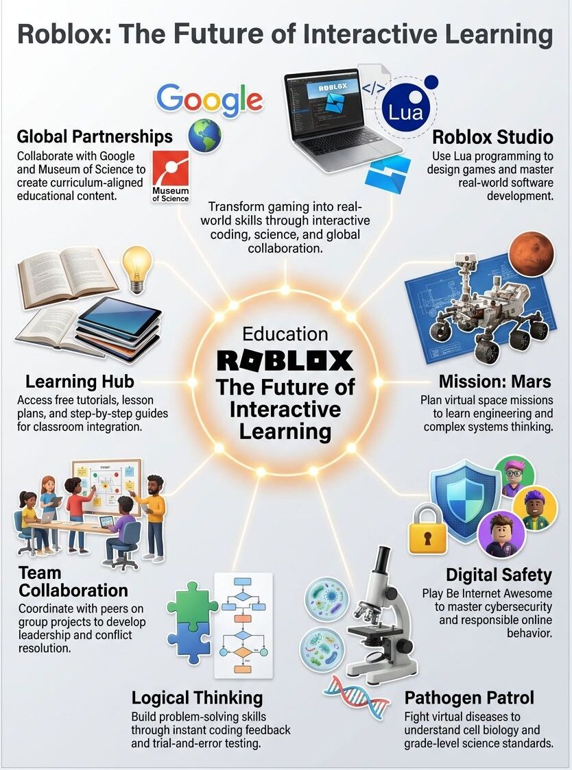 rise of Roblox Interactive Learning