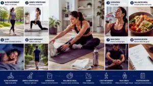 A Simple Workout Recovery Routine After Training