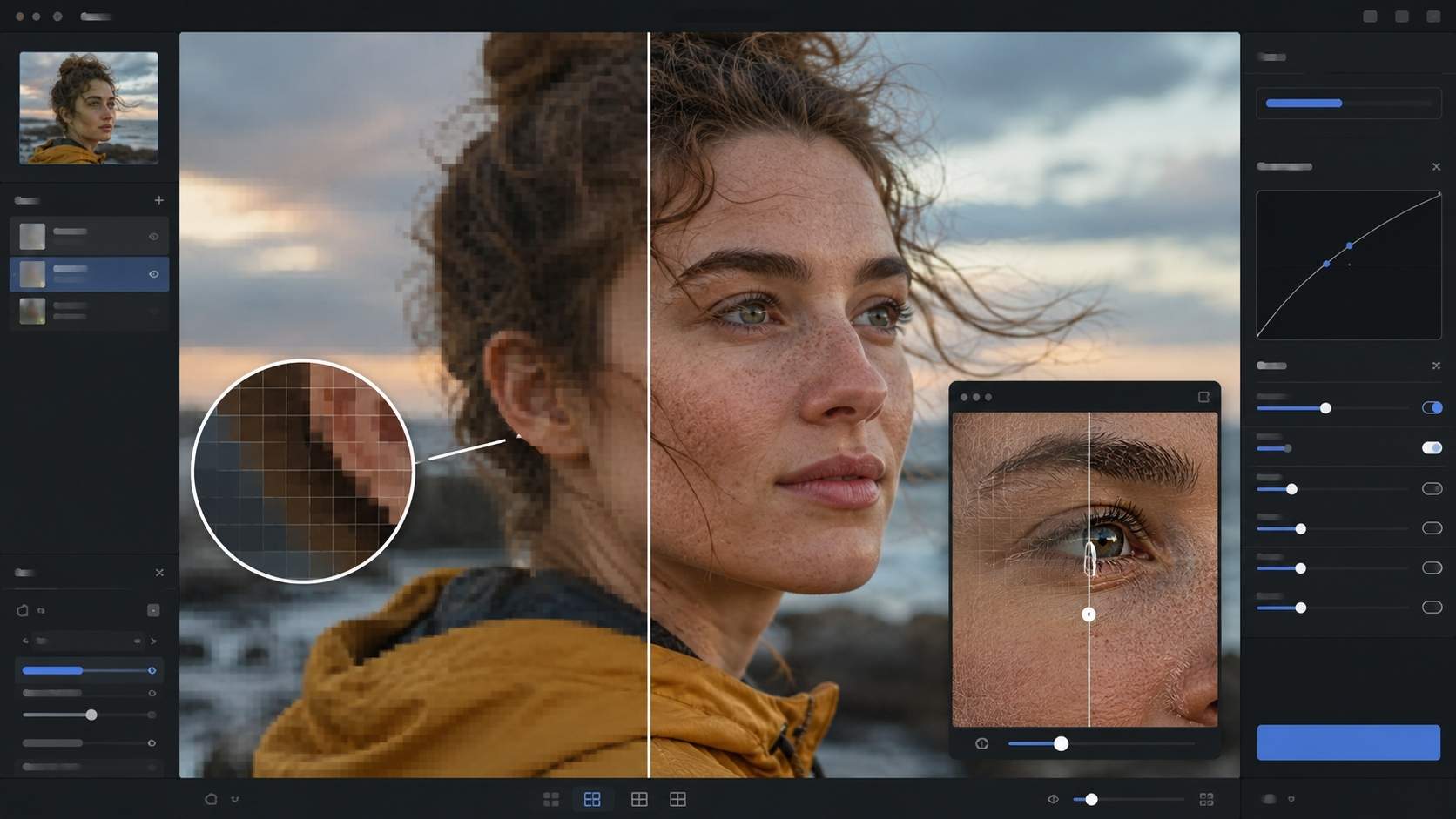 AI Image Upscaling