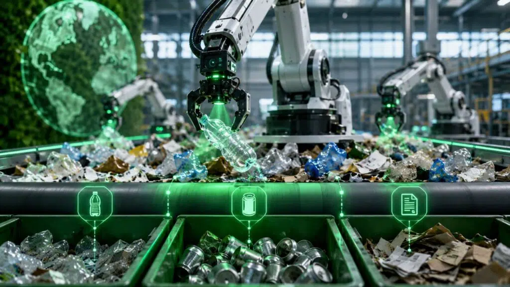 AI and Automation Are Solving Recycling Contamination