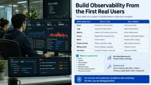 Build Observability From the First Real Users