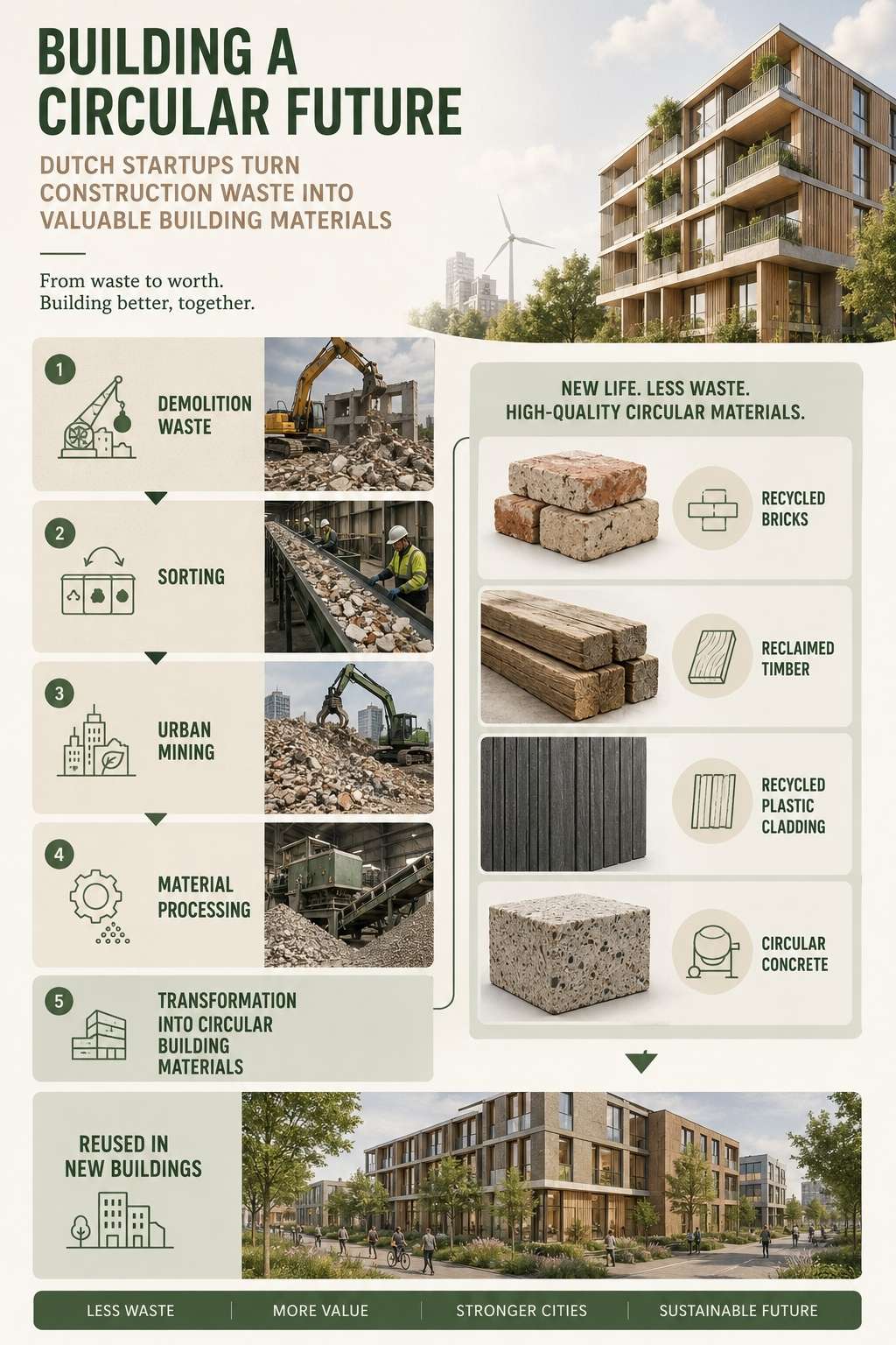 Building a Circular future Dutch Circular Building Materials Startups