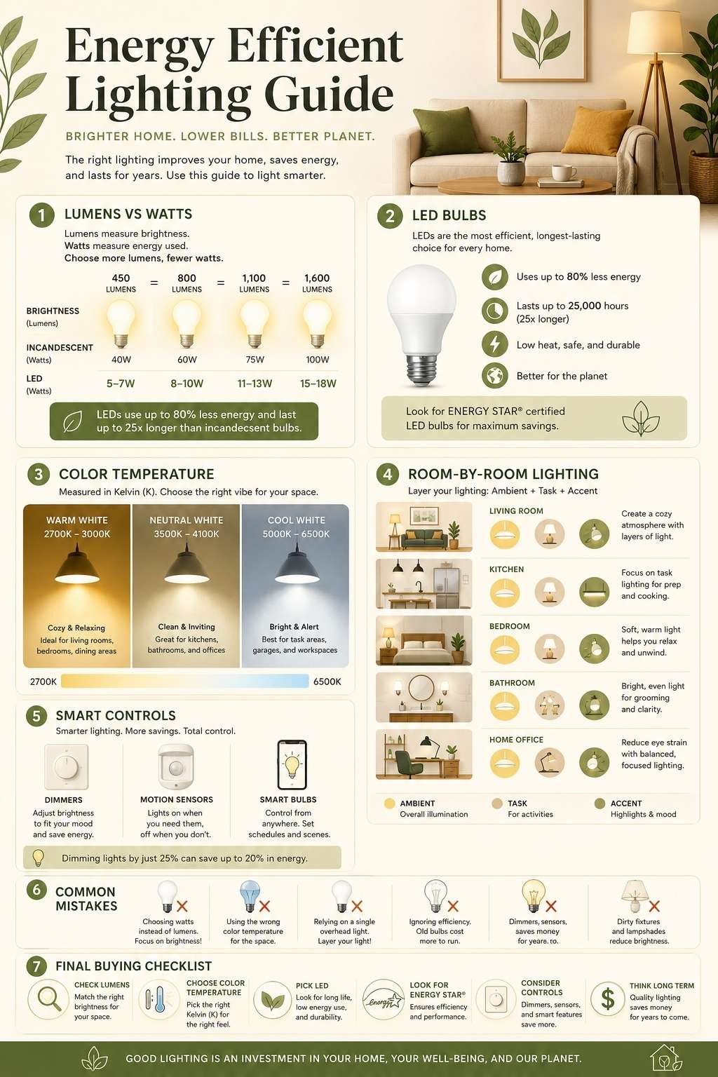 Energy Efficient Lighting guide