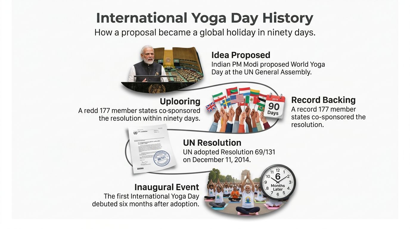 History of the International Yoga Day