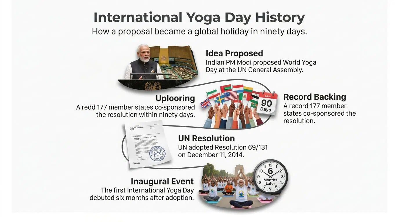 History of the International Yoga Day