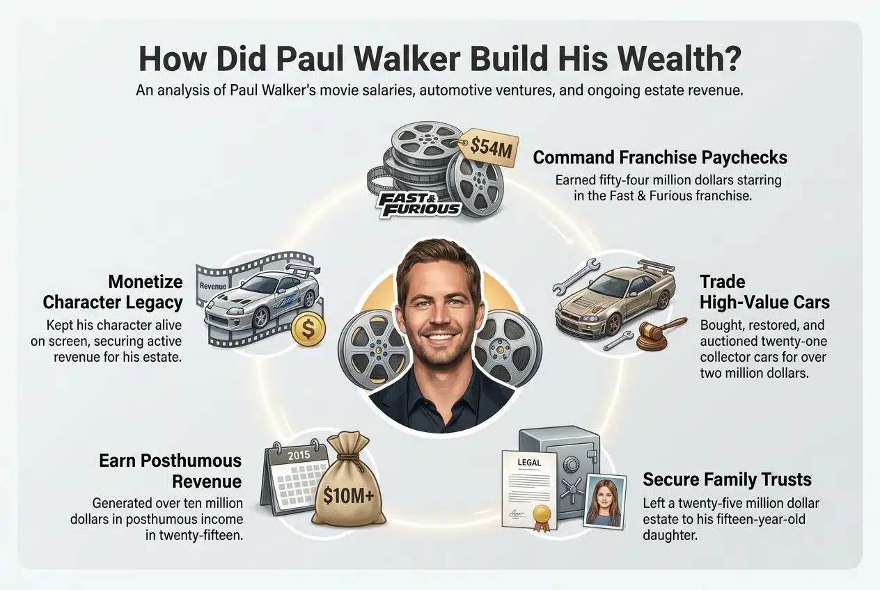 How Did Paul Walker Make His Money
