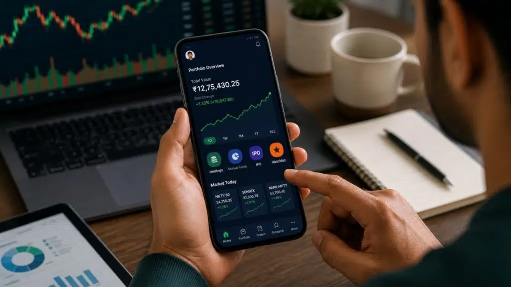 App for Demat Account Supports Investors