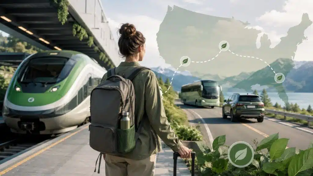 How to Reduce Your Carbon Footprint While Traveling Domestically