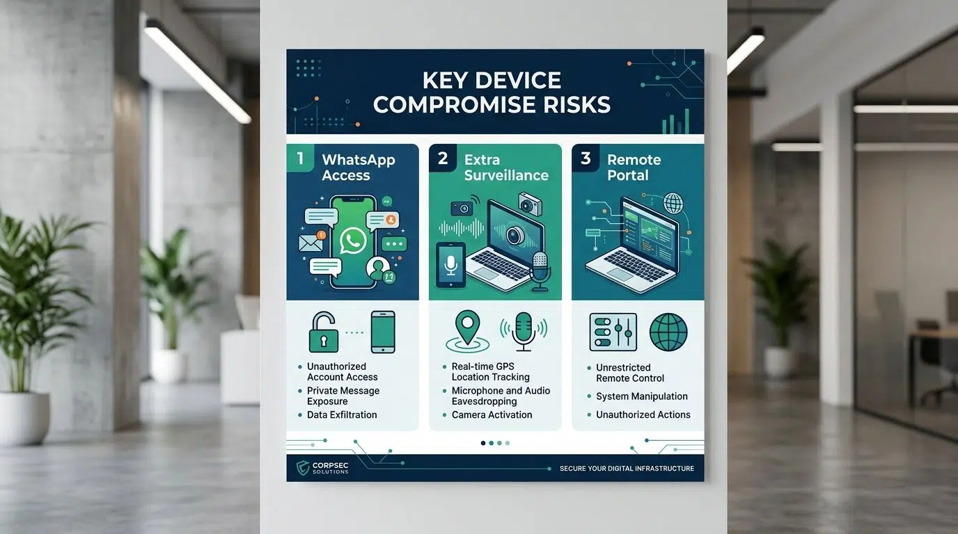 Key Device Spyware Risks