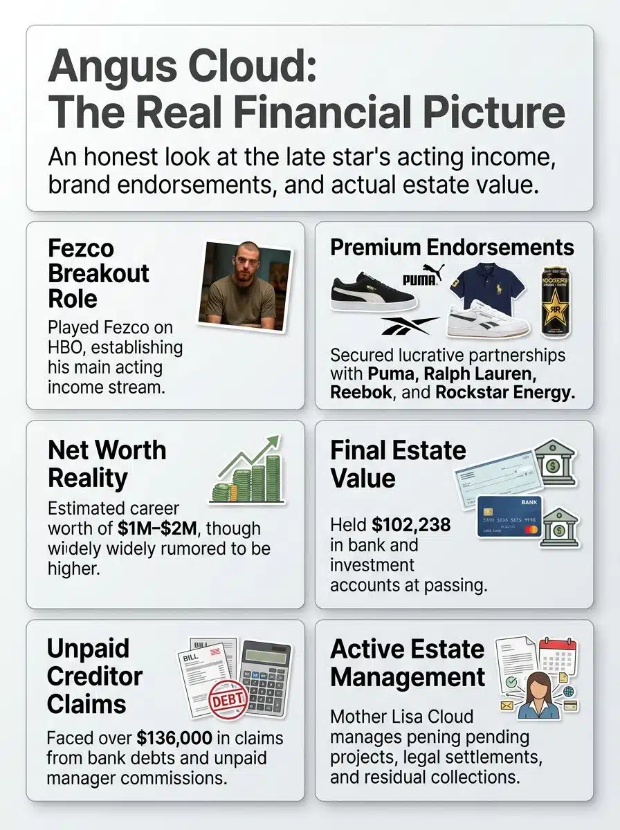 Key Sources of Angus Cloud Net Worth