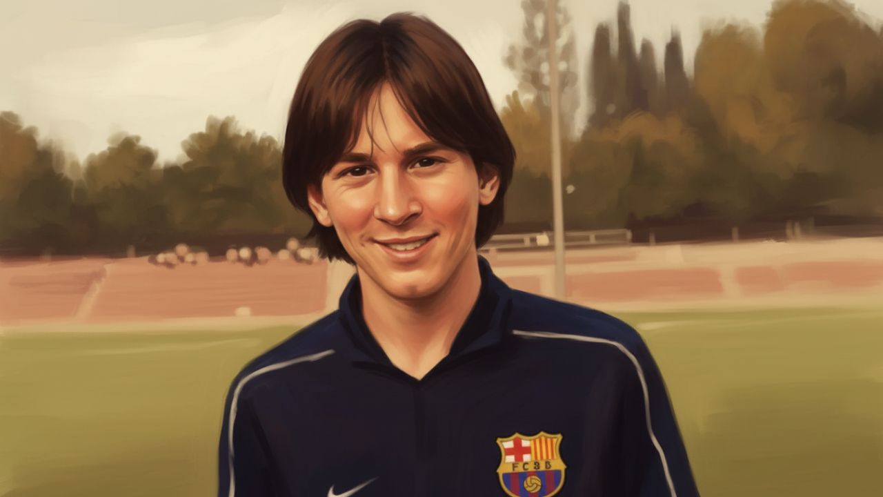 Lionel Messi in His Early Days