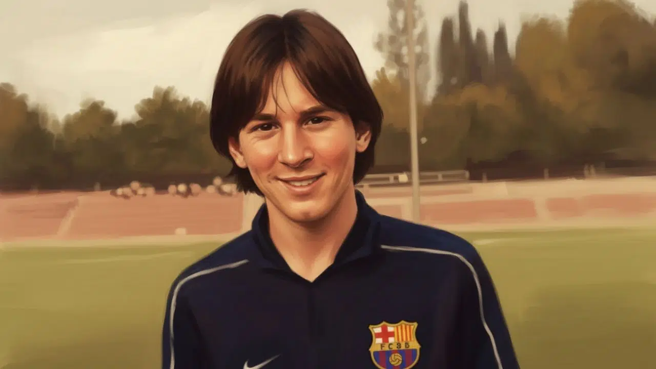 Lionel Messi in His Early Days
