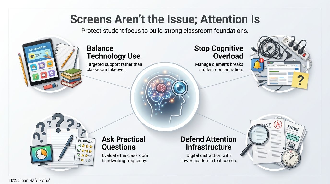 Screens Are Not the Real Issue but Attention is